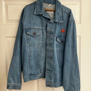 Original vintage Crown Royal men’s denim jacket